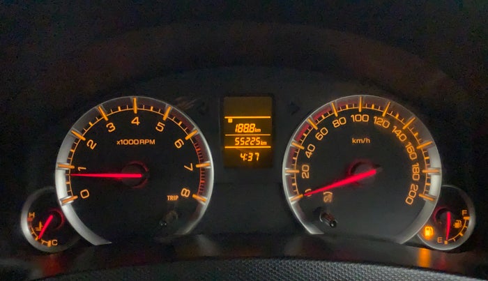 2013 Maruti Swift Dzire VXI, Petrol, Manual, 55,225 km, Odometer Image