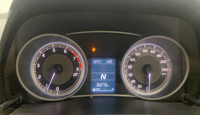 2019 Maruti Dzire ZXI AMT, Petrol, Automatic, 35,266 km, Odometer Image
