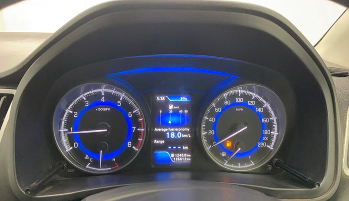 2016 Maruti Baleno ZETA PETROL 1.2, Petrol, Manual, 1,36,571 km, Odometer Image