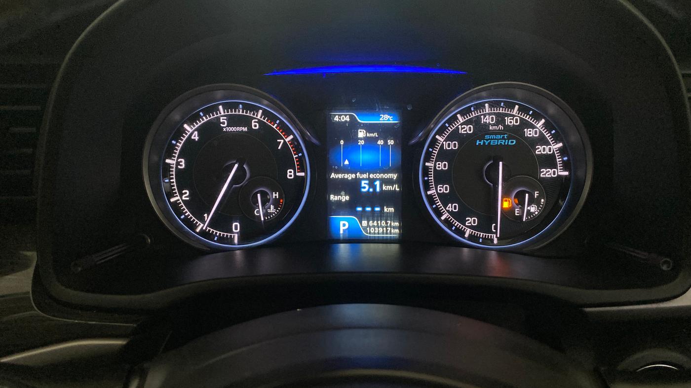 2019 Maruti XL6 ALPHA AT, Petrol, Automatic, 1,03,970 km, Odometer Image