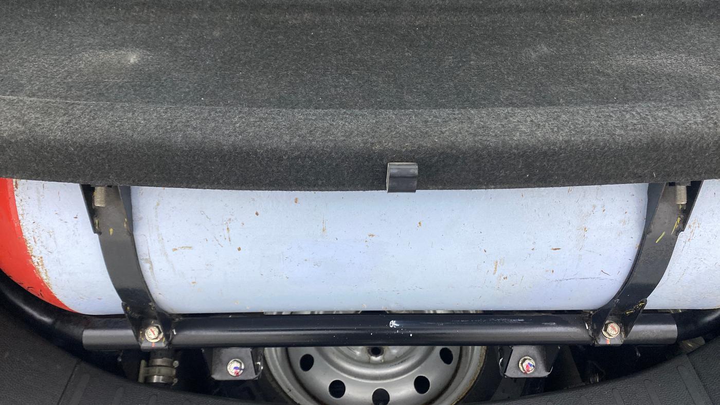2015 Maruti Wagon R 1.0 LXI CNG, CNG, Manual, 69,497 km, Boot Inside