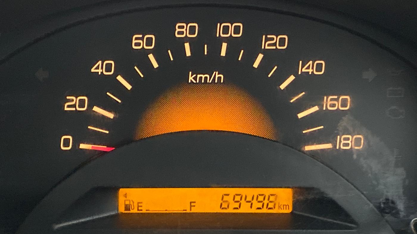 2015 Maruti Wagon R 1.0 LXI CNG, CNG, Manual, 69,497 km, Odometer Image