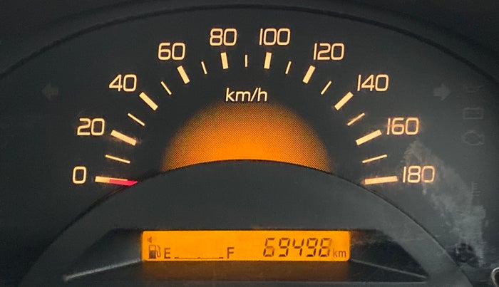 2015 Maruti Wagon R 1.0 LXI CNG, CNG, Manual, 69,497 km, Odometer Image