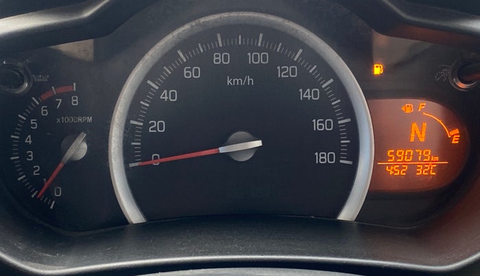 2016 Maruti Celerio VXI AMT, Petrol, Automatic, 59,049 km, Odometer Image