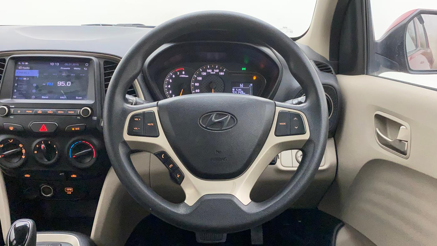 2019 Hyundai NEW SANTRO SPORTZ AMT, Petrol, Automatic, 37,742 km, Steering Wheel Close Up