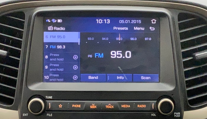 2019 Hyundai NEW SANTRO SPORTZ AMT, Petrol, Automatic, 37,742 km, Infotainment System