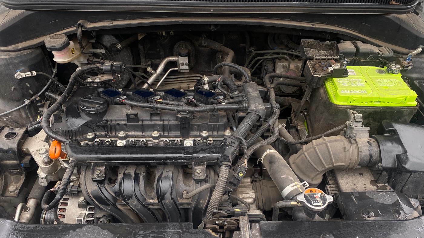 2022 Hyundai NEW I20 ASTA (O) 1.2 AT, Petrol, Automatic, 37,076 km, Engine View