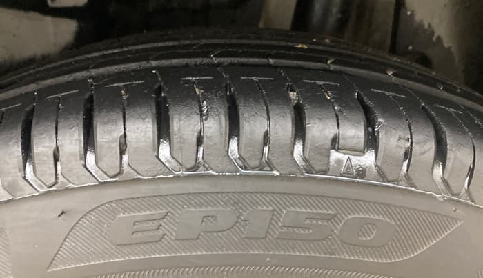 2021 Maruti Swift VXI, Petrol, Manual, 12,588 km, Left Rear Tyre Tread