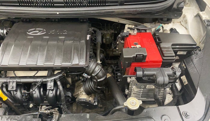 2021 Hyundai GRAND I10 NIOS SPORTZ AMT 1.2 KAPPA VTVT, Petrol, Automatic, 33,707 km, Engine View - Left