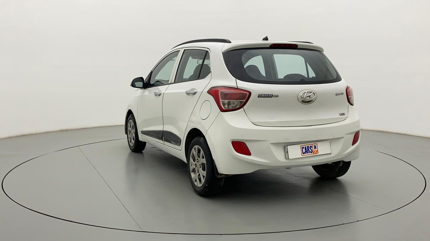 2014 Hyundai Grand i10 SPORTZ 1.2 KAPPA VTVT, Petrol, Manual, 44,782 km, Left Back Diagonal