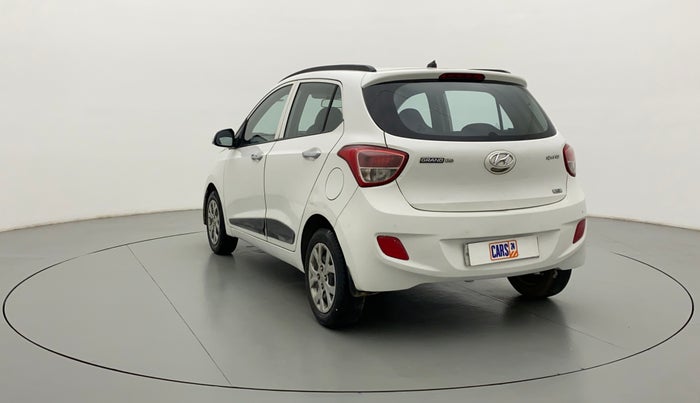 2014 Hyundai Grand i10 SPORTZ 1.2 KAPPA VTVT, Petrol, Manual, 44,782 km, Left Back Diagonal