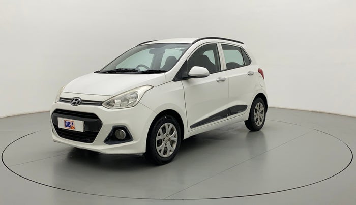 2014 Hyundai Grand i10 SPORTZ 1.2 KAPPA VTVT, Petrol, Manual, 44,782 km, Left Front Diagonal