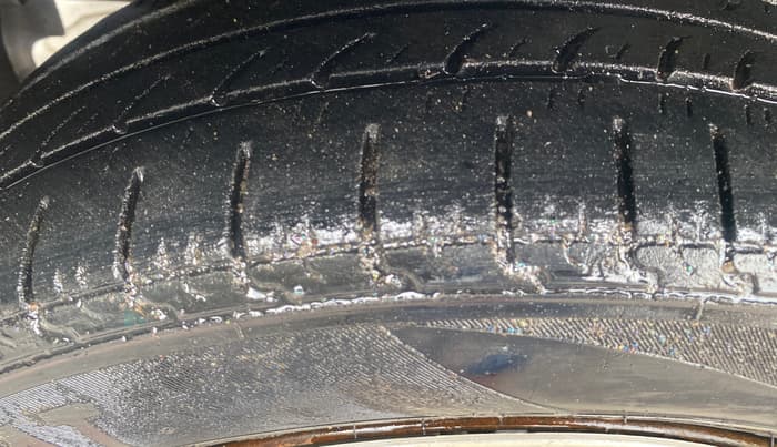 2020 Maruti Baleno DELTA PETROL 1.2, Petrol, Manual, 1,14,259 km, Left Front Tyre Tread