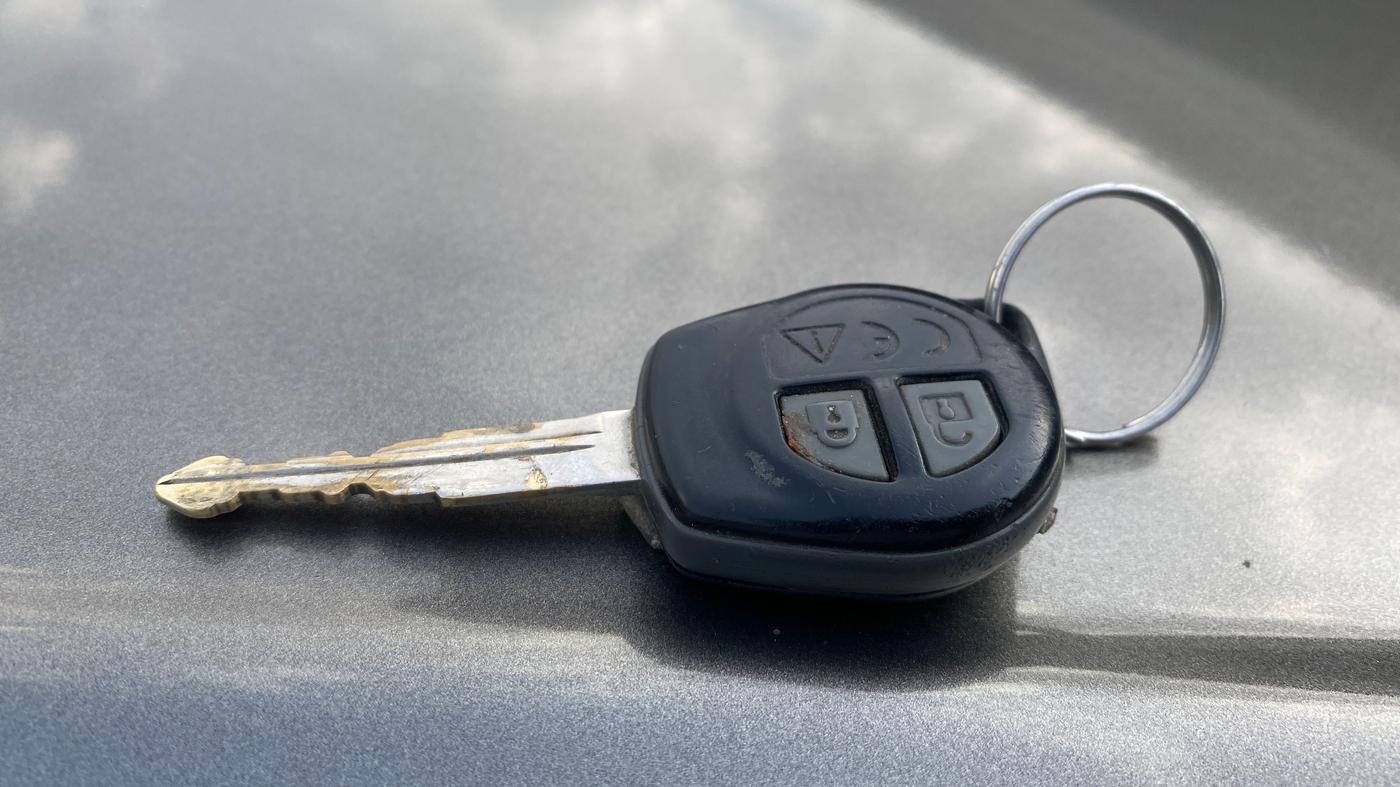 2020 Maruti Baleno DELTA PETROL 1.2, Petrol, Manual, 1,14,260 km, Key Close Up