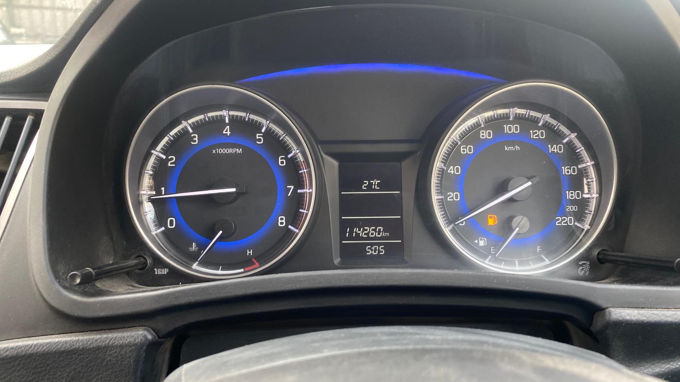 2020 Maruti Baleno DELTA PETROL 1.2, Petrol, Manual, 1,14,260 km, Odometer Image