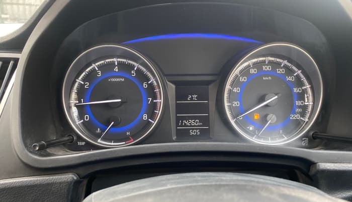 2020 Maruti Baleno DELTA PETROL 1.2, Petrol, Manual, 1,14,259 km, Odometer Image