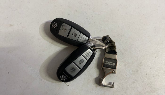 2018 Maruti Baleno ALPHA PETROL 1.2, Petrol, Manual, 51,393 km, Key Close Up