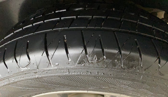 2022 KIA SELTOS HTX IVT 1.5 PETROL, Petrol, Automatic, 1,04,348 km, Left Rear Tyre Tread