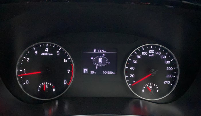 2022 KIA SELTOS HTX IVT 1.5 PETROL, Petrol, Automatic, 1,04,348 km, Odometer Image
