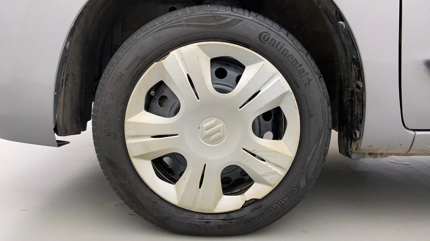2016 Maruti Wagon R 1.0 VXI AMT, Petrol, Automatic, 43,661 km, Left Front Wheel
