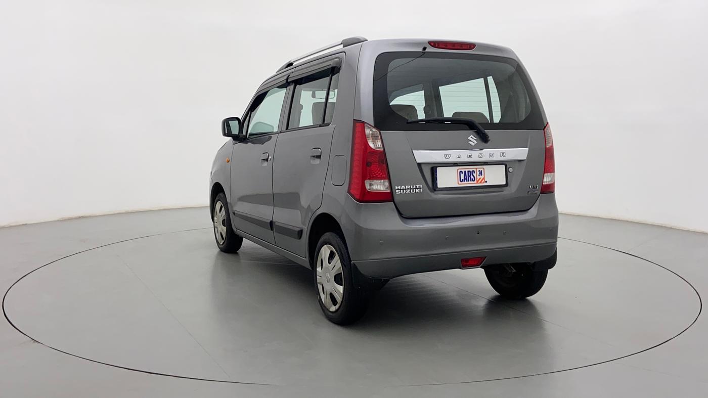 2016 Maruti Wagon R 1.0 VXI AMT, Petrol, Automatic, 43,661 km, Left Back Diagonal