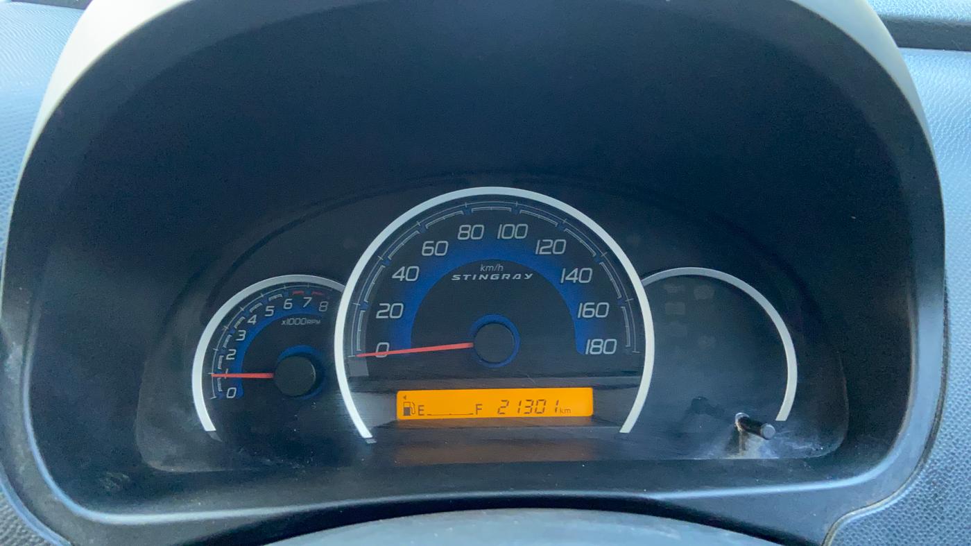 2013 Maruti Wagon R Stingray VXI, Petrol, Manual, 21,249 km, Odometer Image