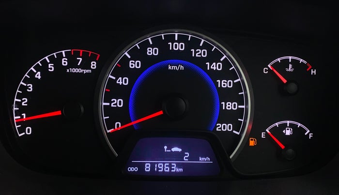 2018 Hyundai Grand i10 SPORTZ 1.2 KAPPA VTVT, Petrol, Manual, 81,960 km, Odometer Image