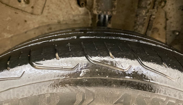 2023 Tata NEXON SMART+ 1.2 PETROL, Petrol, Manual, 46,667 km, Left Rear Tyre Tread