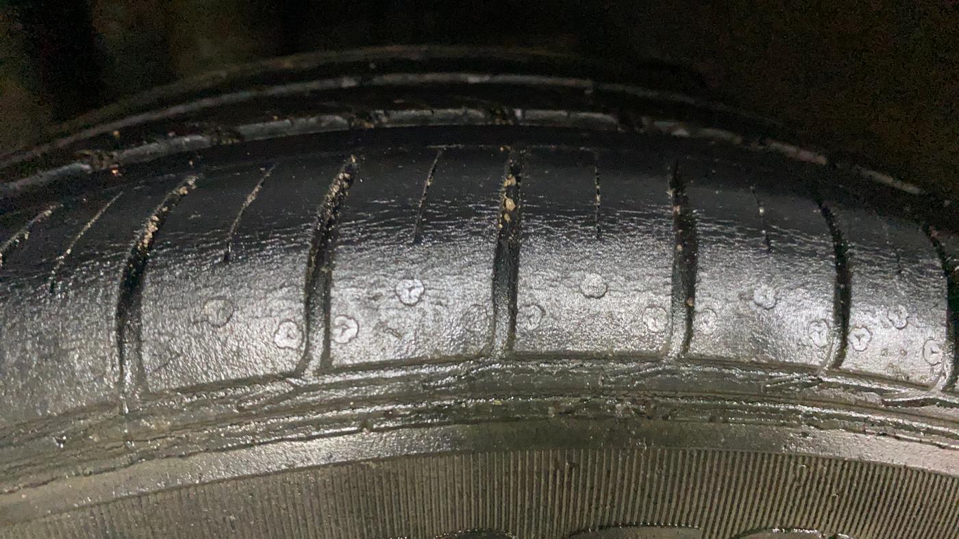 2021 Ford FREESTYLE TITANIUM PLUS 1.5 DIESEL, Diesel, Manual, 1,00,671 km, Right Rear Tyre Tread