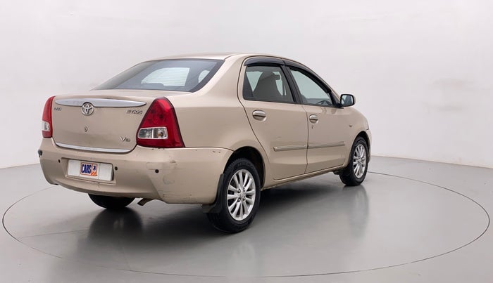 2011 Toyota Etios VD, Diesel, Manual, 69,479 km, Right Back Diagonal