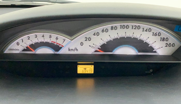 2011 Toyota Etios VD, Diesel, Manual, 69,479 km, Odometer Image