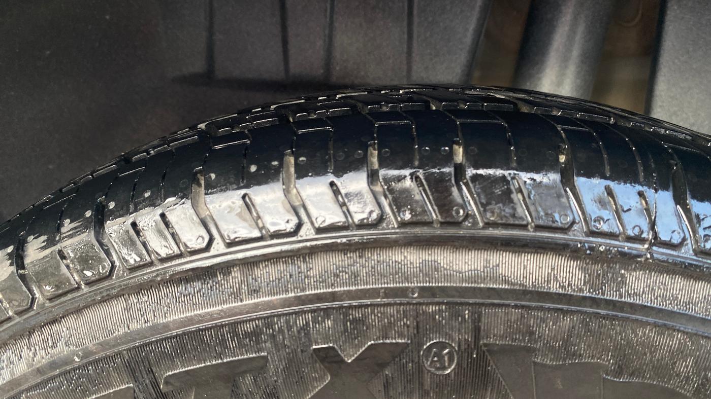 2021 Maruti Dzire VXI, Petrol, Manual, 40,980 km, Left Rear Tyre Tread