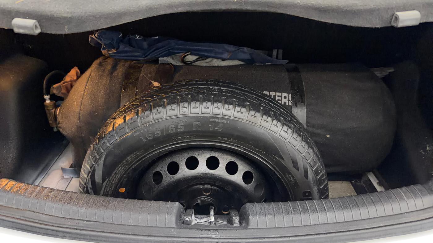 2014 Hyundai Grand i10 ASTA AT 1.2 KAPPA VTVT, CNG, Automatic, 44,971 km, Boot Inside