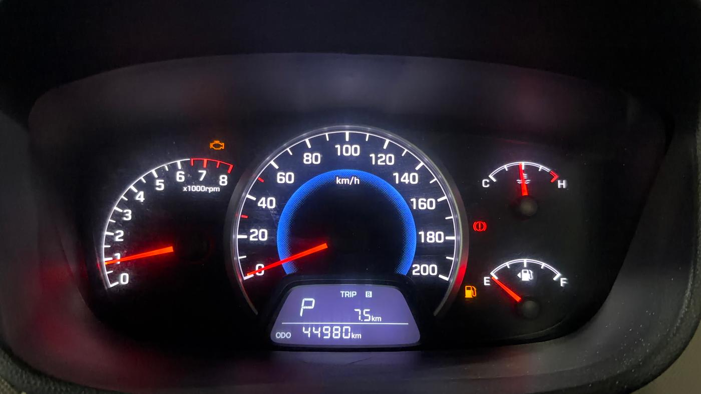 2014 Hyundai Grand i10 ASTA AT 1.2 KAPPA VTVT, CNG, Automatic, 44,971 km, Odometer Image