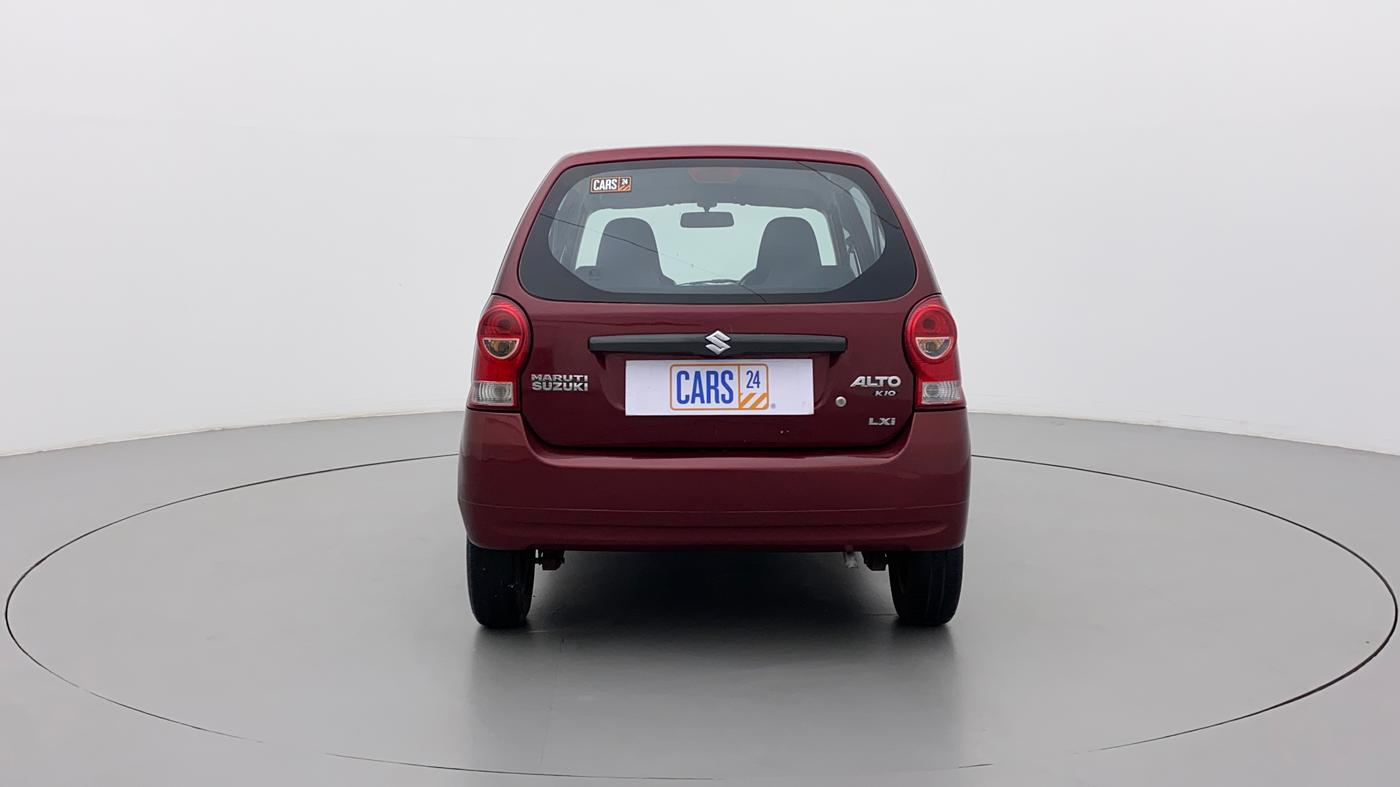 2012 Maruti Alto K10 LXI, Petrol, Manual, 49,840 km, Back/Rear