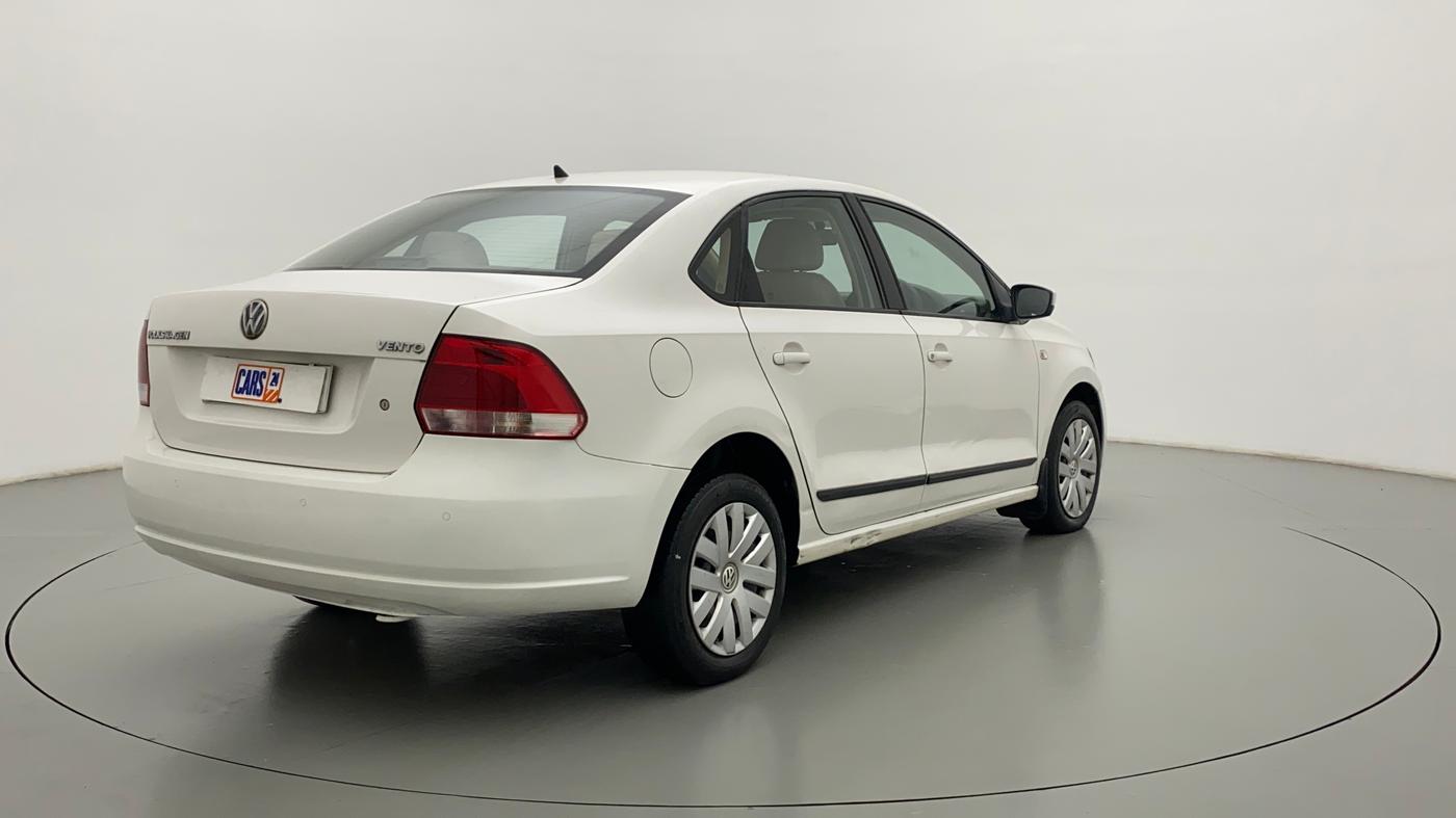 2013 Volkswagen Vento COMFORTLINE MT PETROL, Petrol, Manual, 53,102 km, Right Back Diagonal