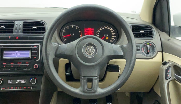 2013 Volkswagen Vento COMFORTLINE MT PETROL, Petrol, Manual, 53,102 km, Steering Wheel Close Up