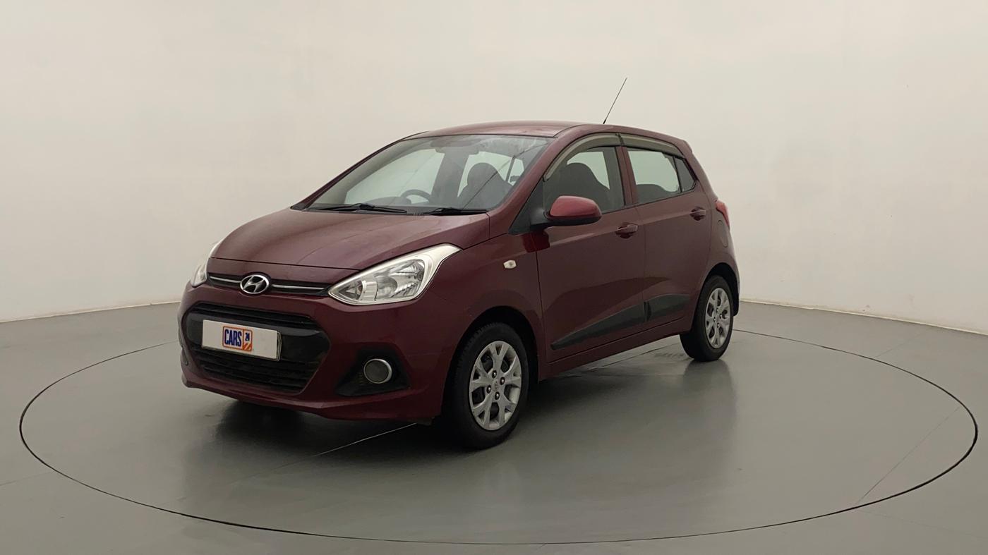 2016 Hyundai Grand i10 MAGNA 1.2 KAPPA VTVT, Petrol, Manual, 76,719 km, Left Front Diagonal