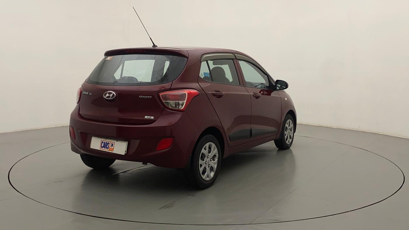 2016 Hyundai Grand i10 MAGNA 1.2 KAPPA VTVT, Petrol, Manual, 76,719 km, Right Back Diagonal