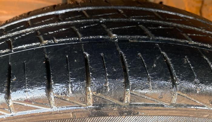 2019 Maruti S PRESSO STD(O), Petrol, Manual, 46,471 km, Left Front Tyre Tread