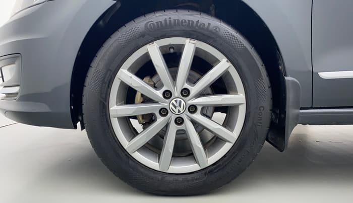 2019 Volkswagen Vento 1.2 TSI HIGHLINE PLUS AT, Petrol, Automatic, 38,090 km, Left Front Wheel