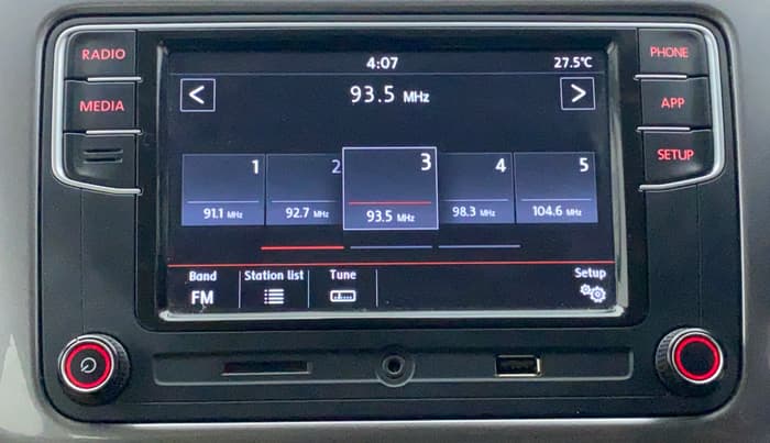 2019 Volkswagen Vento 1.2 TSI HIGHLINE PLUS AT, Petrol, Automatic, 38,090 km, Infotainment System