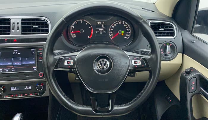 2019 Volkswagen Vento 1.2 TSI HIGHLINE PLUS AT, Petrol, Automatic, 38,090 km, Steering Wheel Close Up