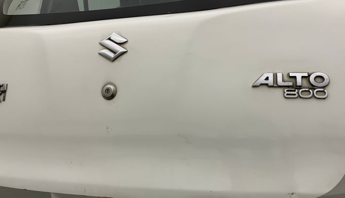 2017 Maruti Alto 800 LXI, Petrol, Manual, 47,801 km, Dicky (Boot door) - Slightly dented