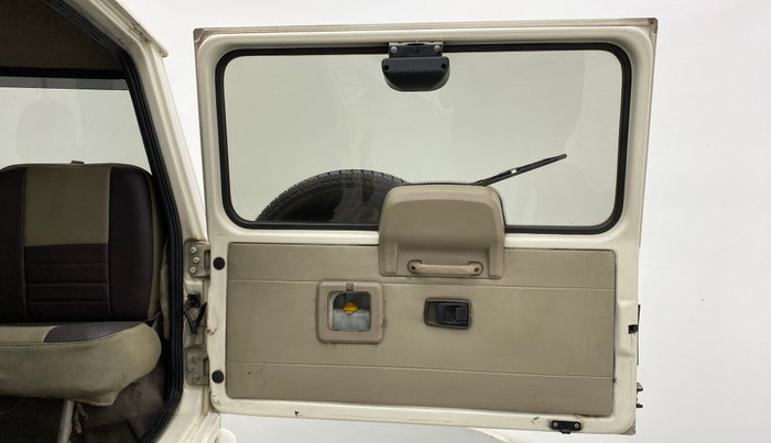 2014 Mahindra Bolero ZLX, Diesel, Manual, 69,573 km, Boot Door Open