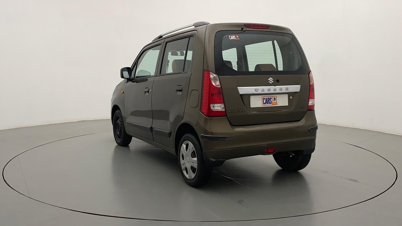 2011 Maruti Wagon R 1.0 VXI, Petrol, Manual, 41,074 km, Left Back Diagonal