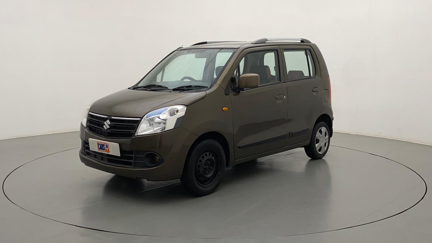 2011 Maruti Wagon R 1.0 VXI, Petrol, Manual, 41,074 km, Left Front Diagonal