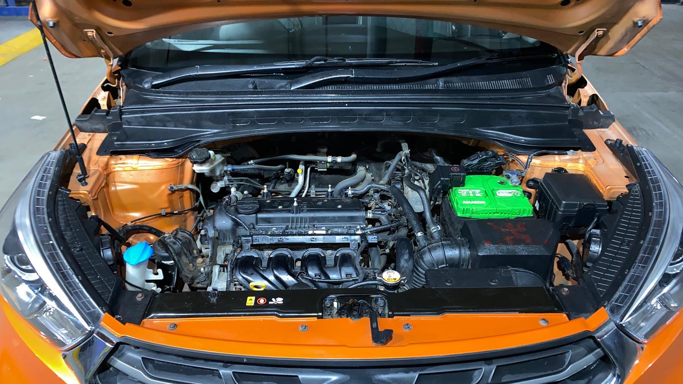 2018 Hyundai Creta SX (O) 1.6 PETROL, Petrol, Manual, 31,095 km, Engine View