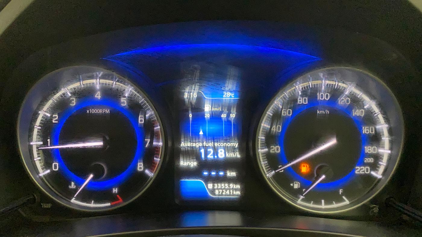 2017 Maruti Baleno ALPHA PETROL 1.2, Petrol, Manual, 86,961 km, Odometer Image