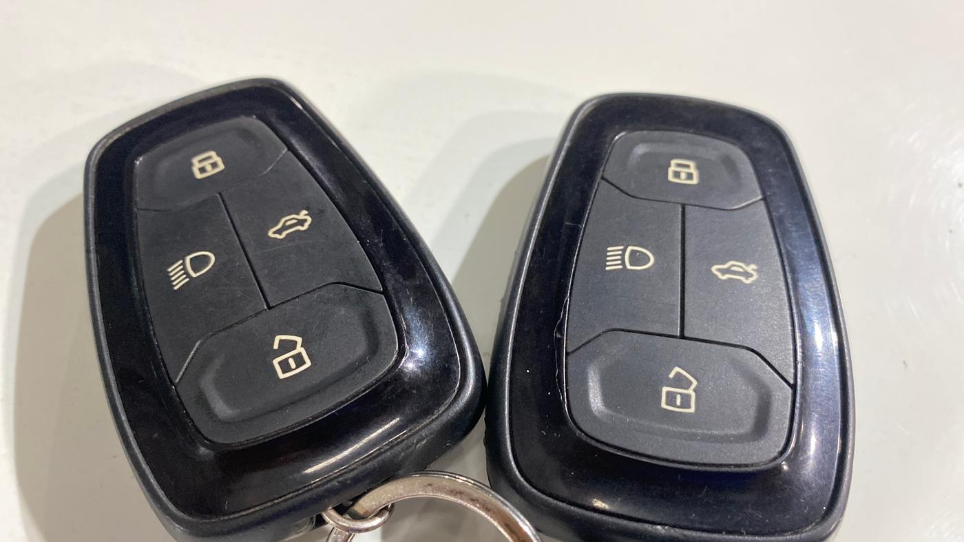 2022 Tata Safari XZA PLUS, Diesel, Automatic, 81,211 km, Key Close Up